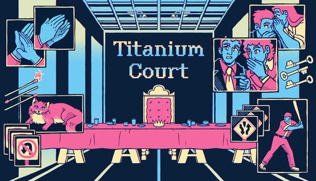 Ilustración oficial de Titanium Court, versión digital