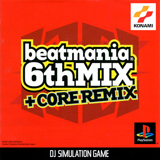Portada de Beatmania 6th Mix + Core Remix · JP