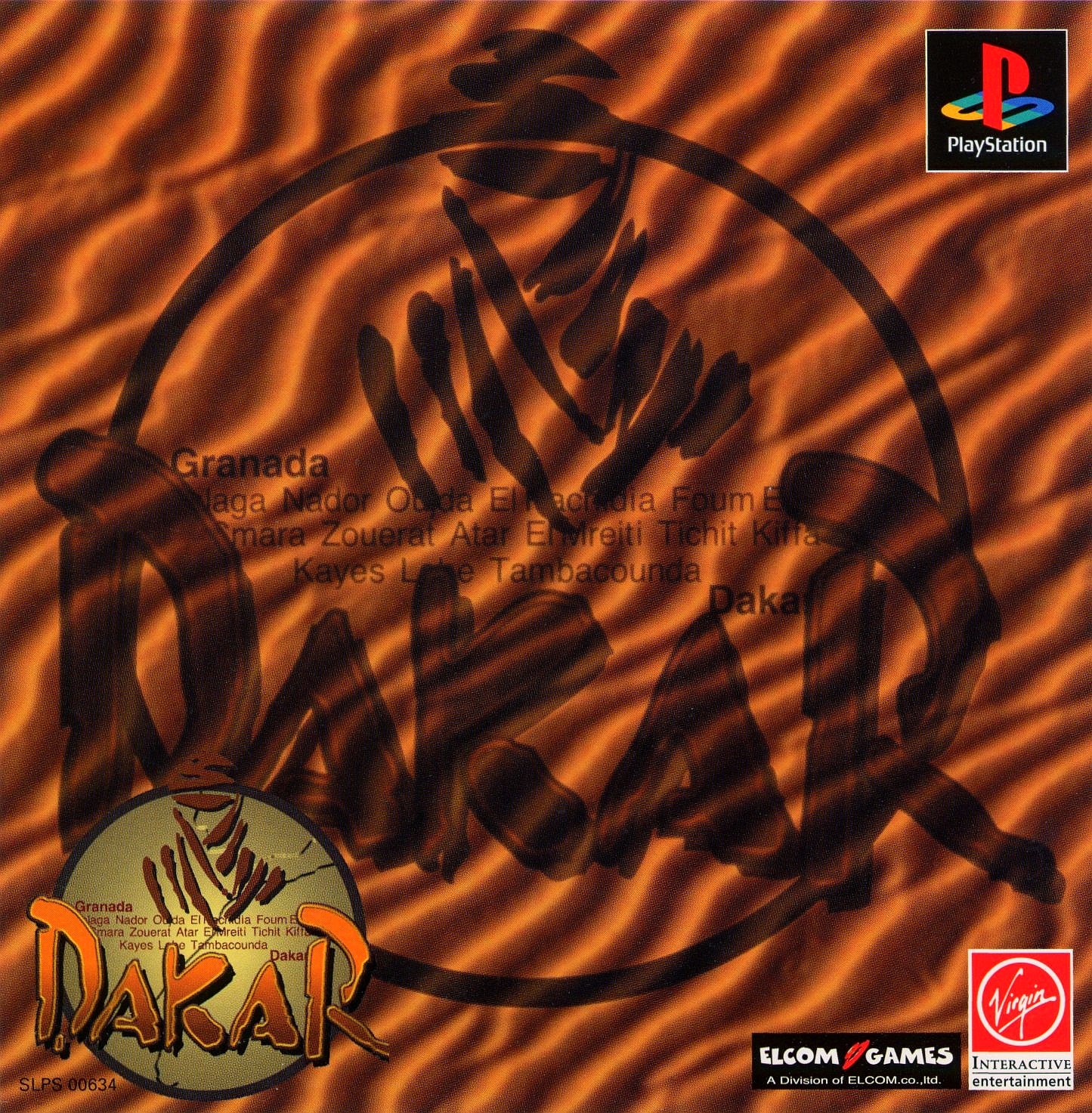 Portada de Dakar'97 · JP