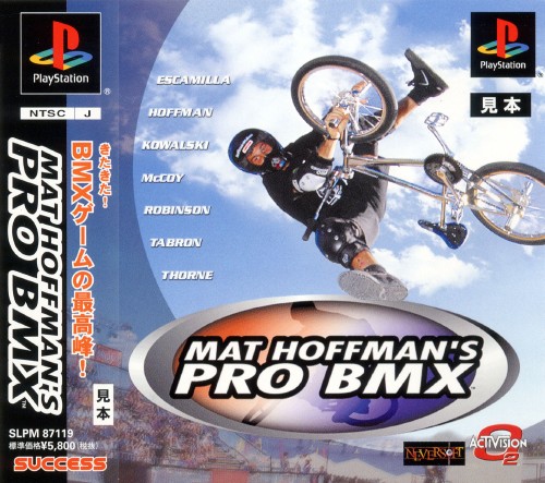 Portada de Mat Hoffman's Pro BMX · NTSC-J Japón