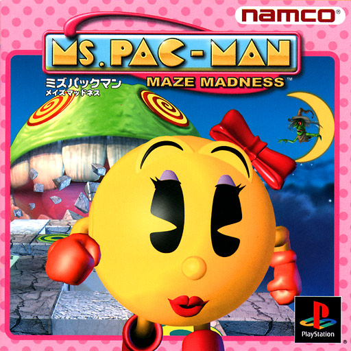 Portada de Ms. Pac-Man: Maze Madness · JP