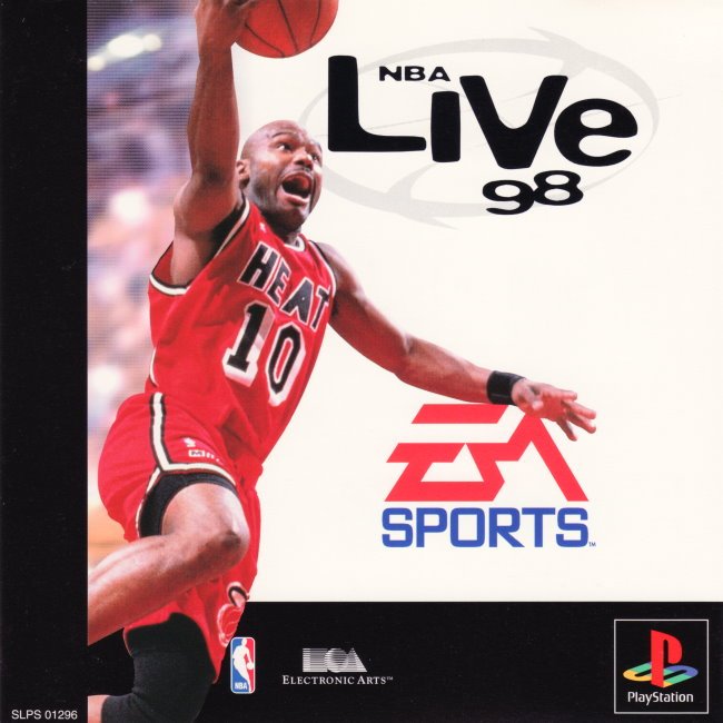 Portada de NBA Live 98 · NTSC-J Japón