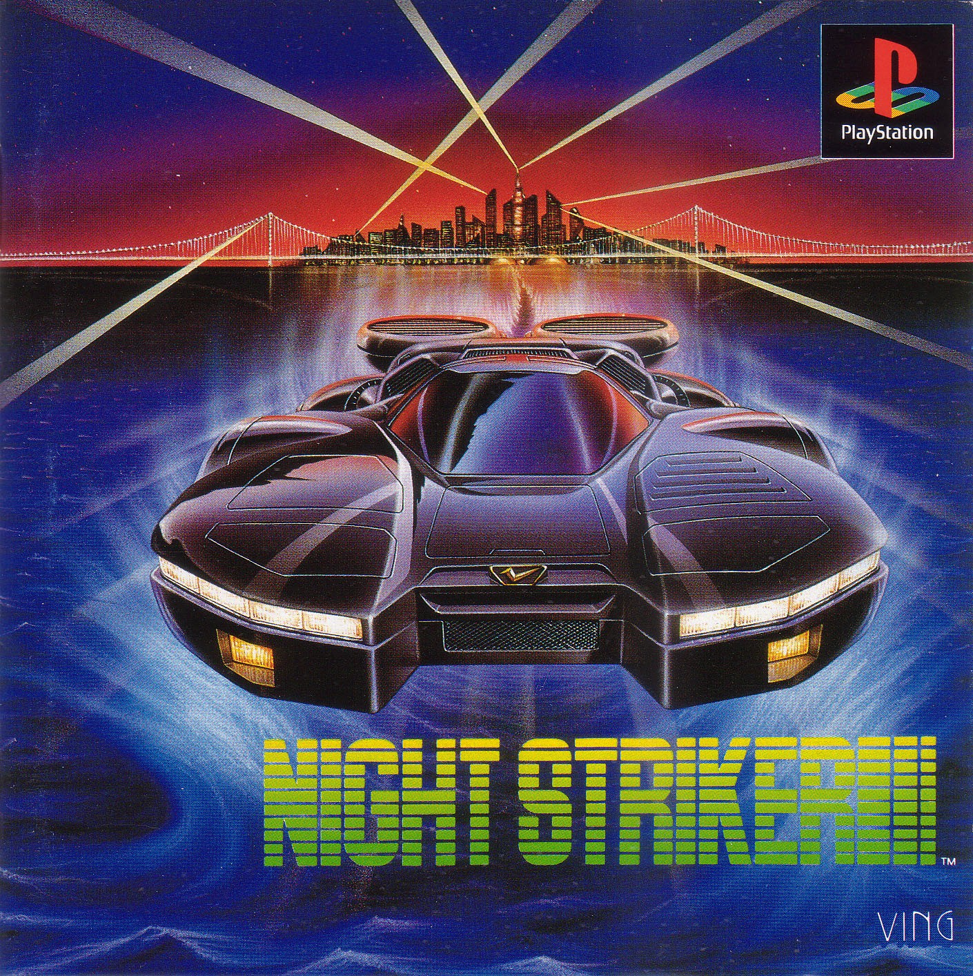 Portada de Night Striker · JP