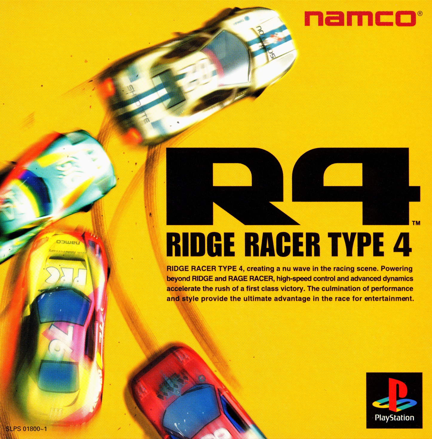 Portada de R4 - Ridge Racer Type 4 · JP