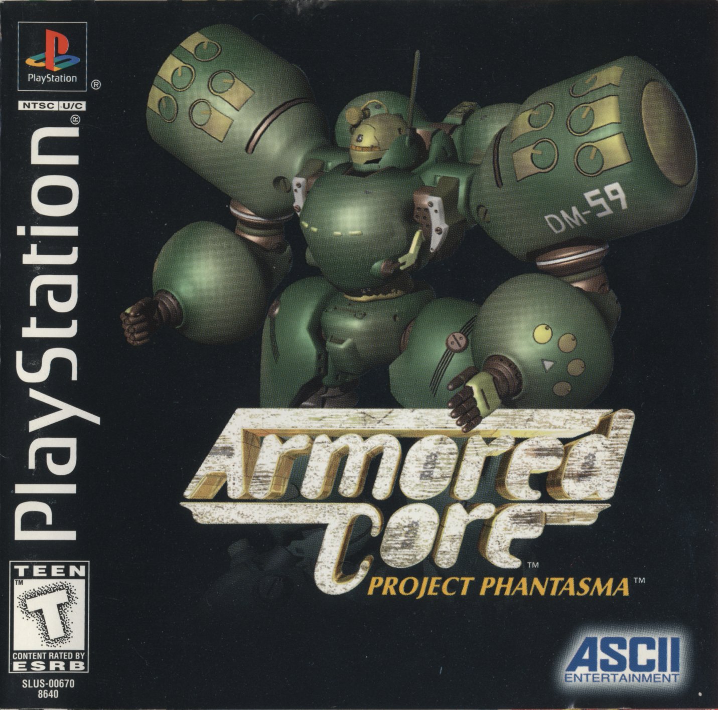 Portada de Armored Core Project Phantasma · US