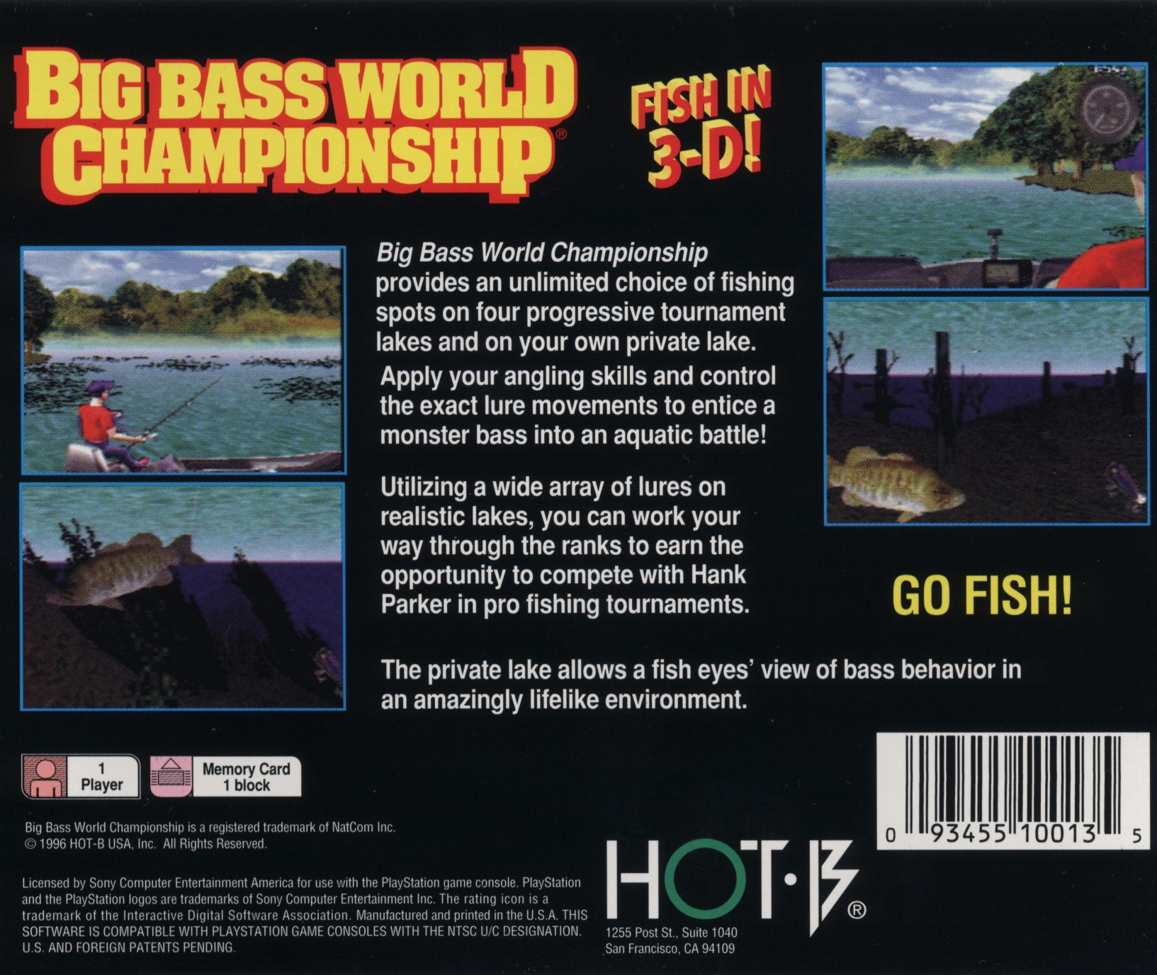 Contraportada de Big Bass World Championship · US
