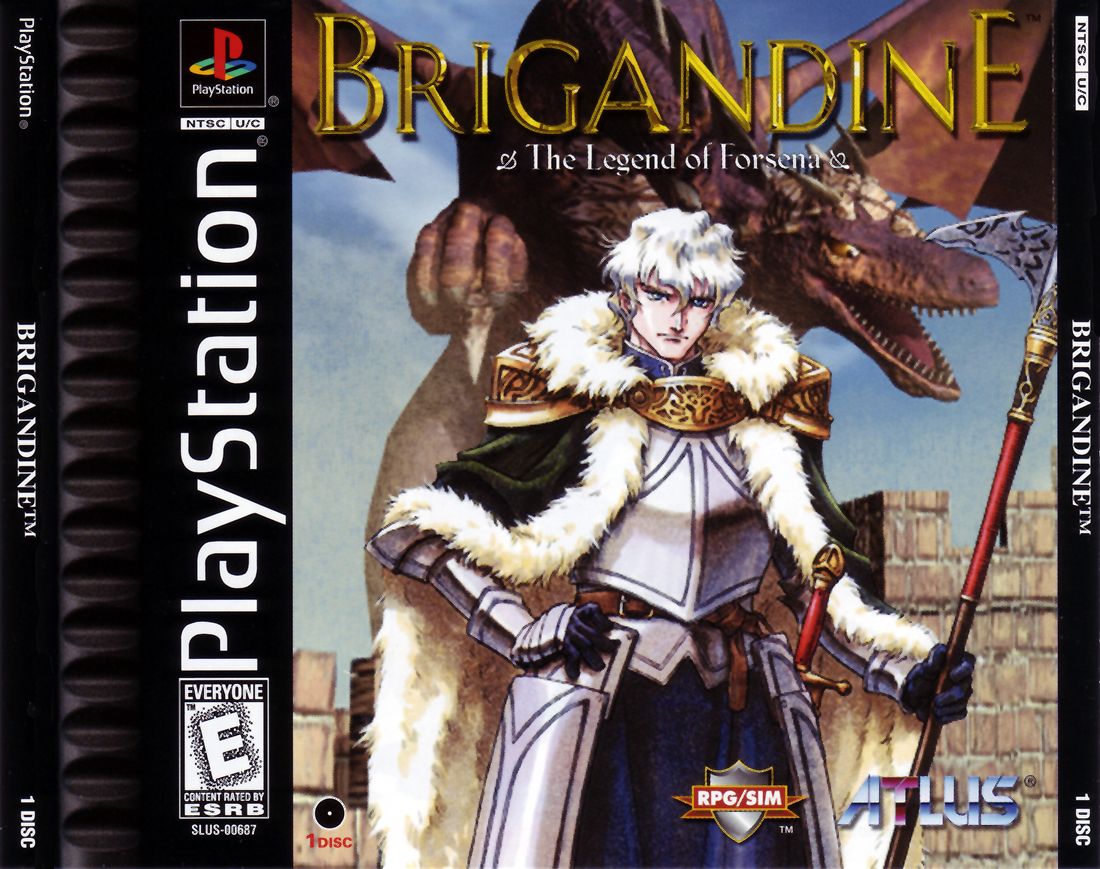 Portada de Brigandine: The Legend of Forsena · US