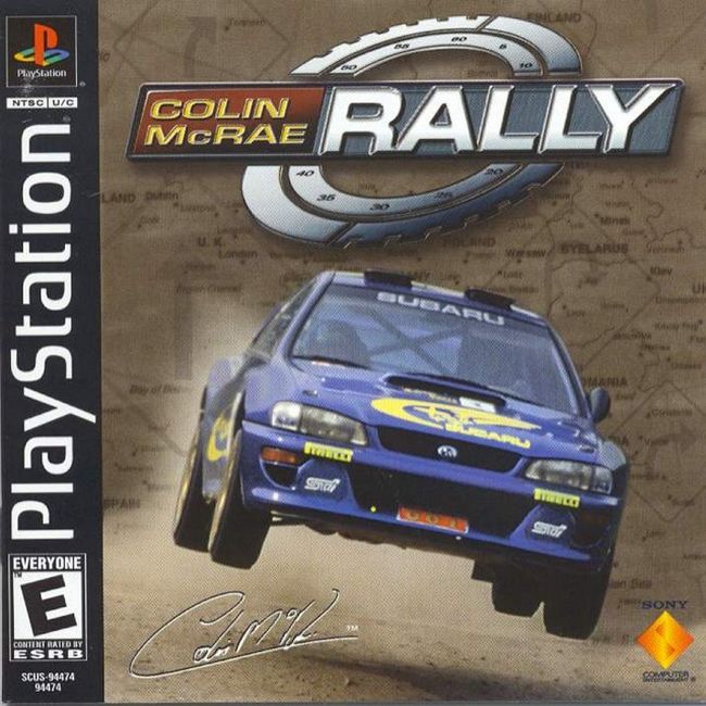 Portada de Colin McRae Rally · US