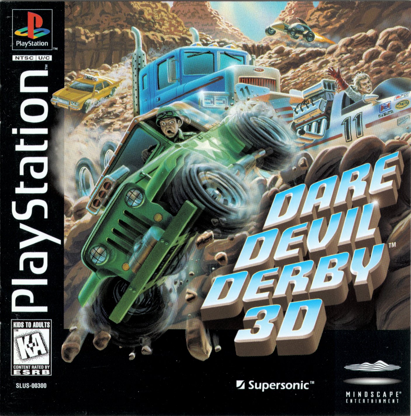 Portada de Dare Devil Derby 3D · US