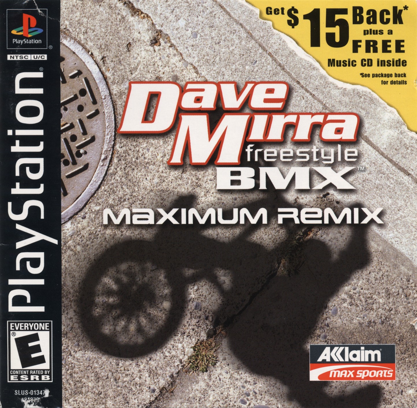 Portada de Dave Mirra Freestyle BMX Maximum Remix · US