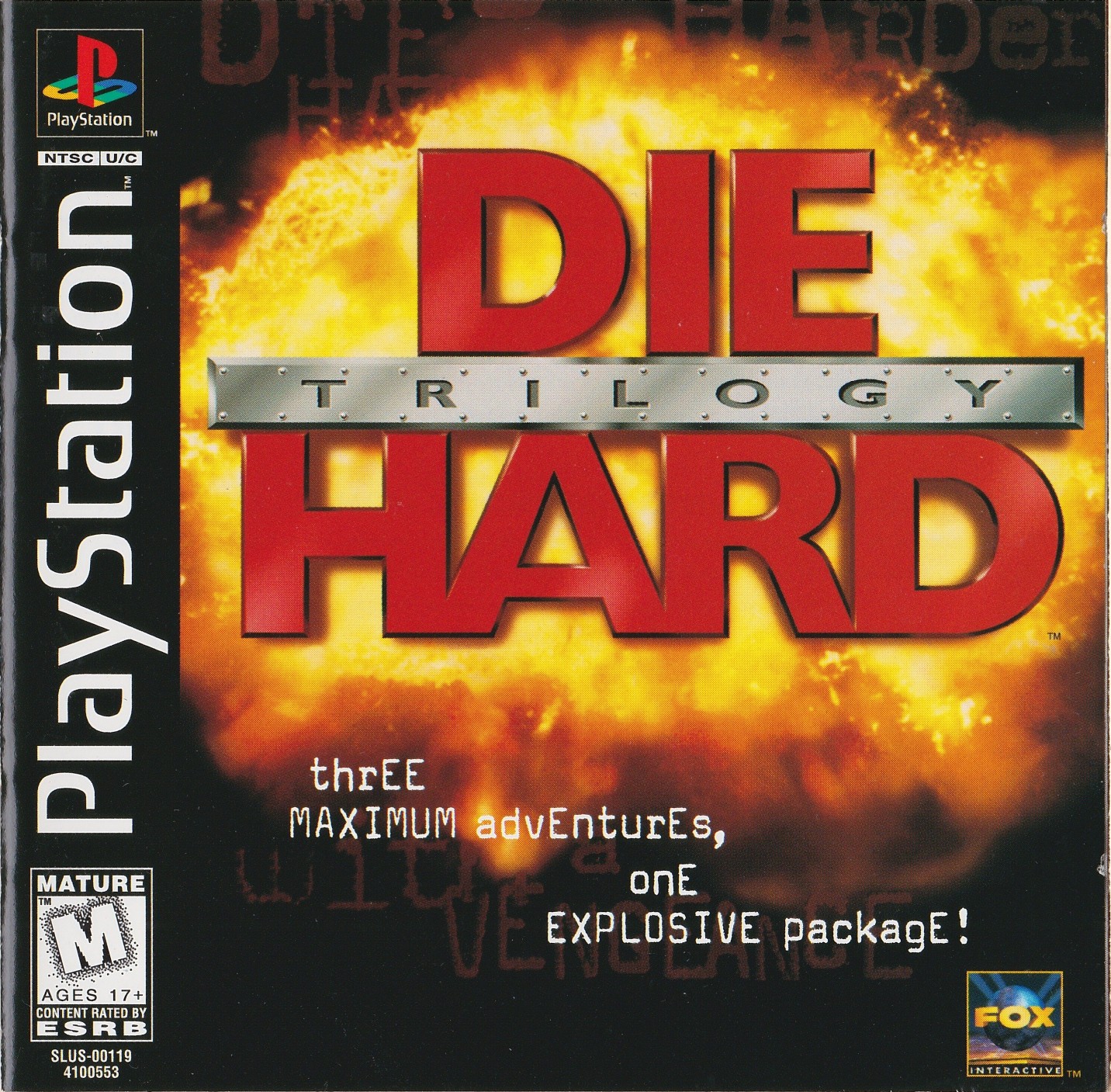 Portada de Die Hard Trilogy · US