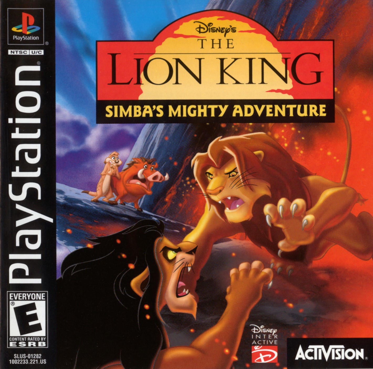 Portada de The Lion King Simbas Mighty Adventure · US