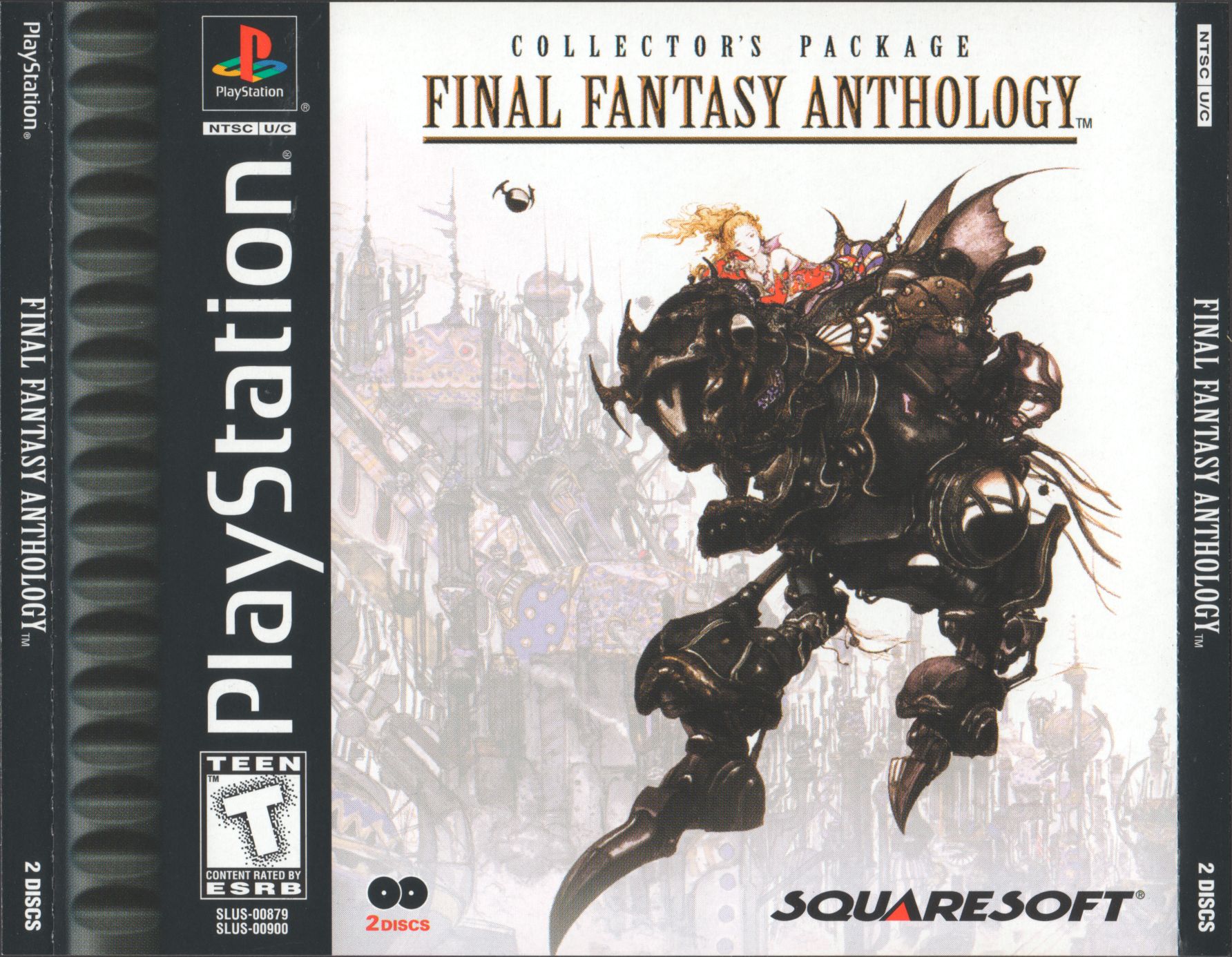 Portada de Final Fantasy Anthology · US