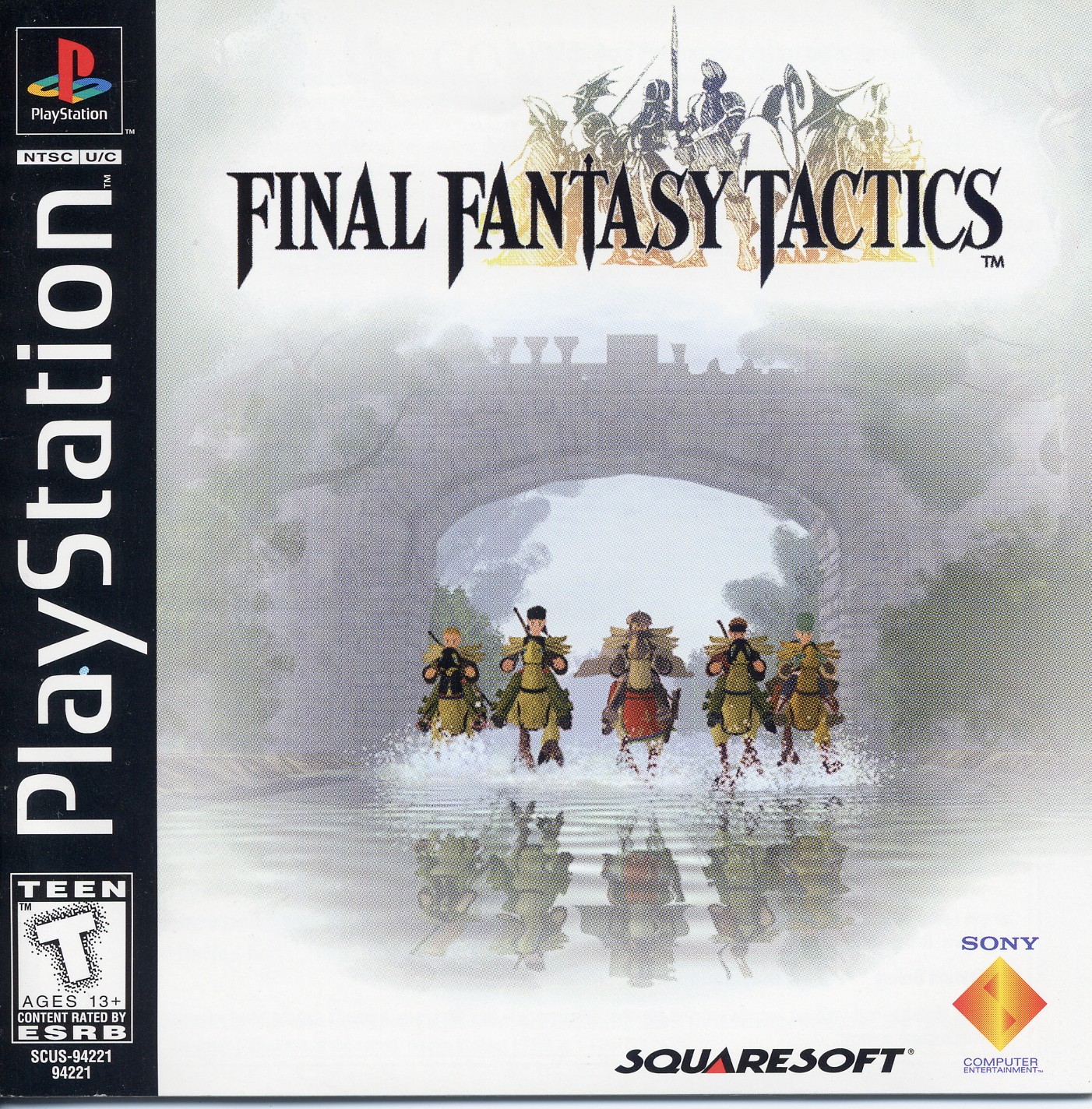 Portada de Final Fantasy Tactics · US