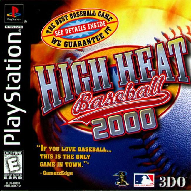 Portada de High Heat Baseball 2000 · US