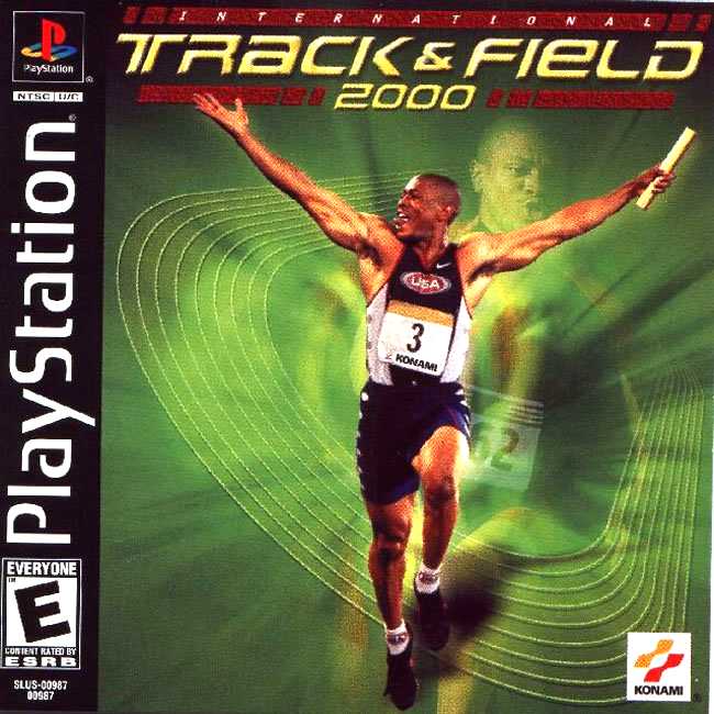 Portada de International Track and Field 2000 · US