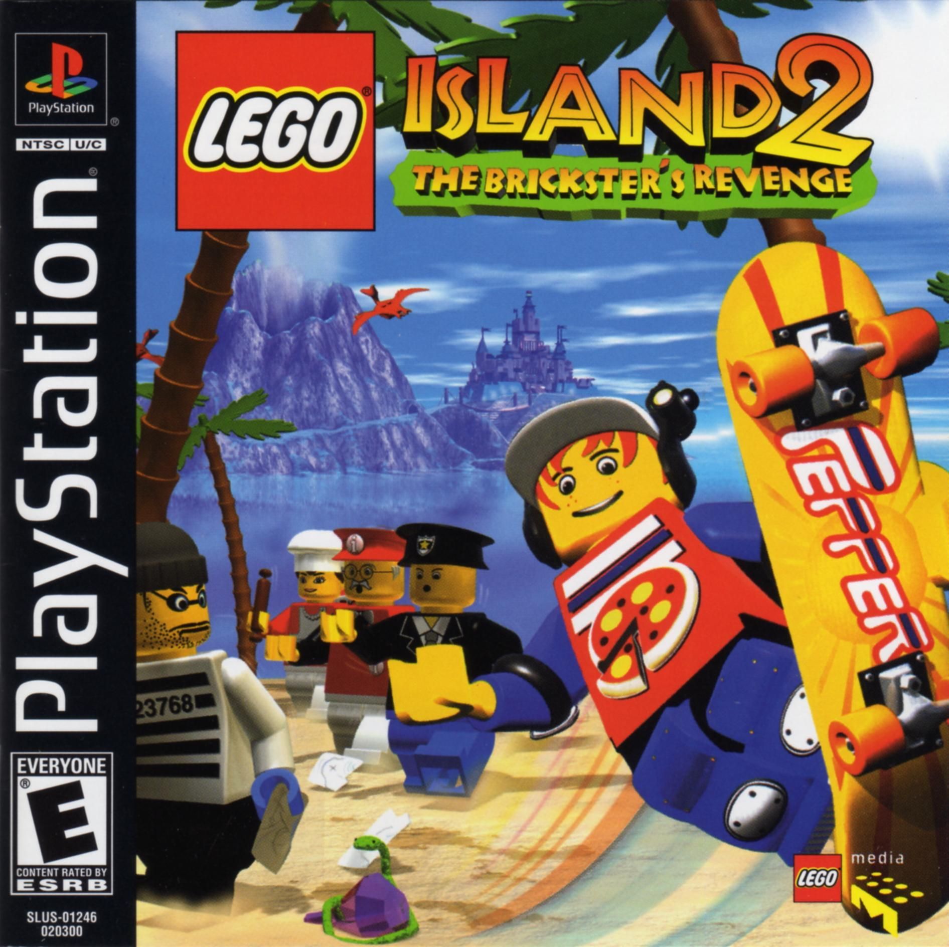 Portada de Lego Island 2 - The Brickster's Revenge · NTSC USA