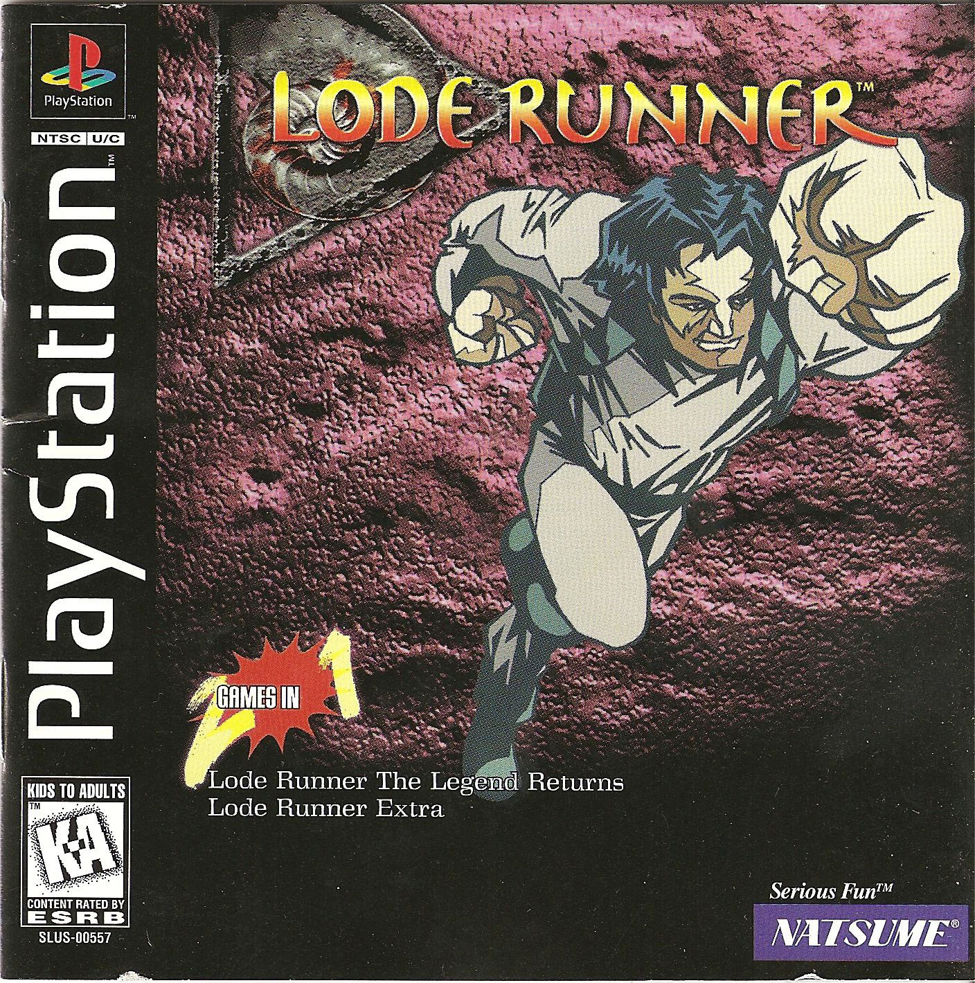 Portada de Lode Runner · US