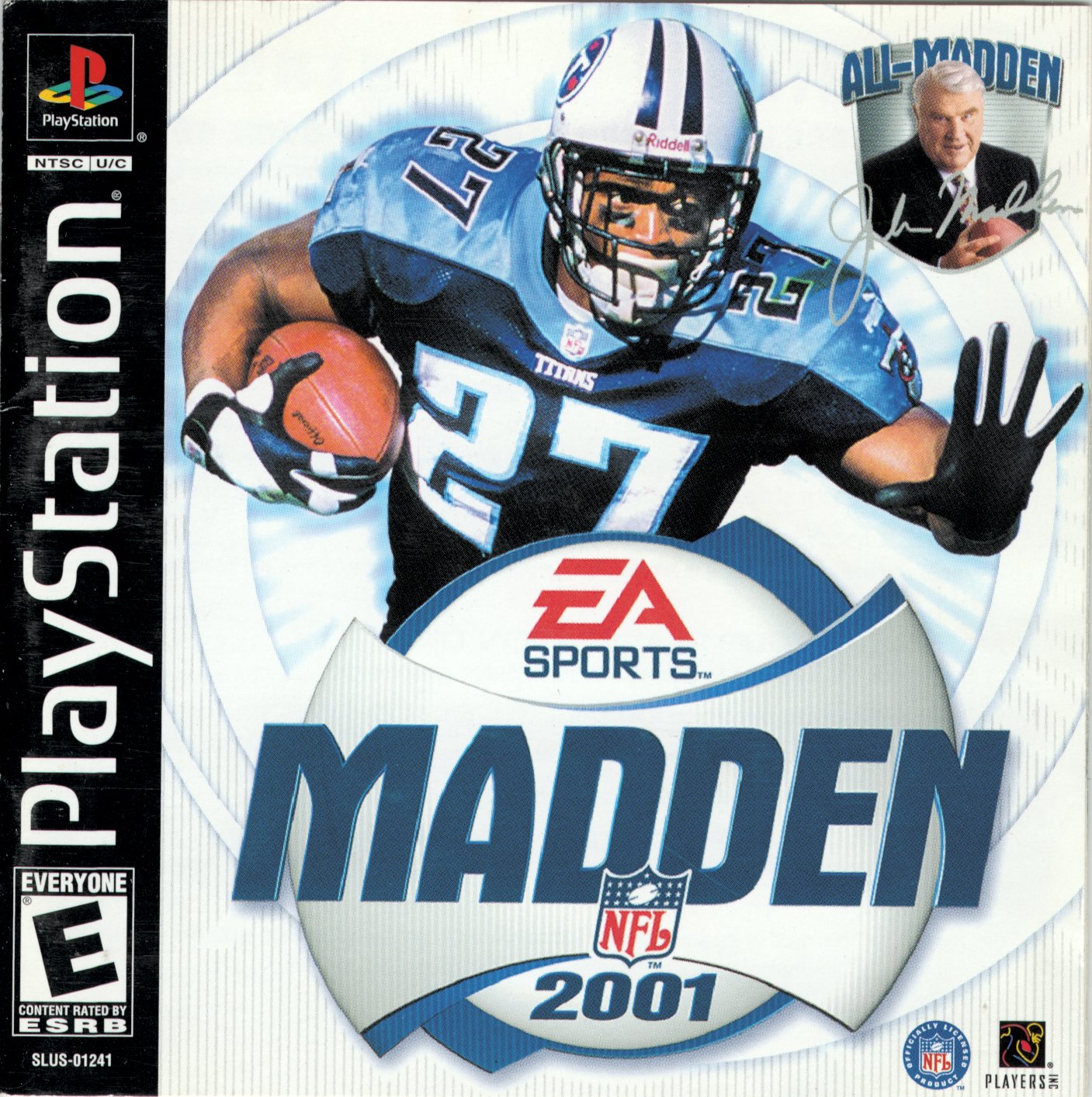 Portada de Madden 2001 · US
