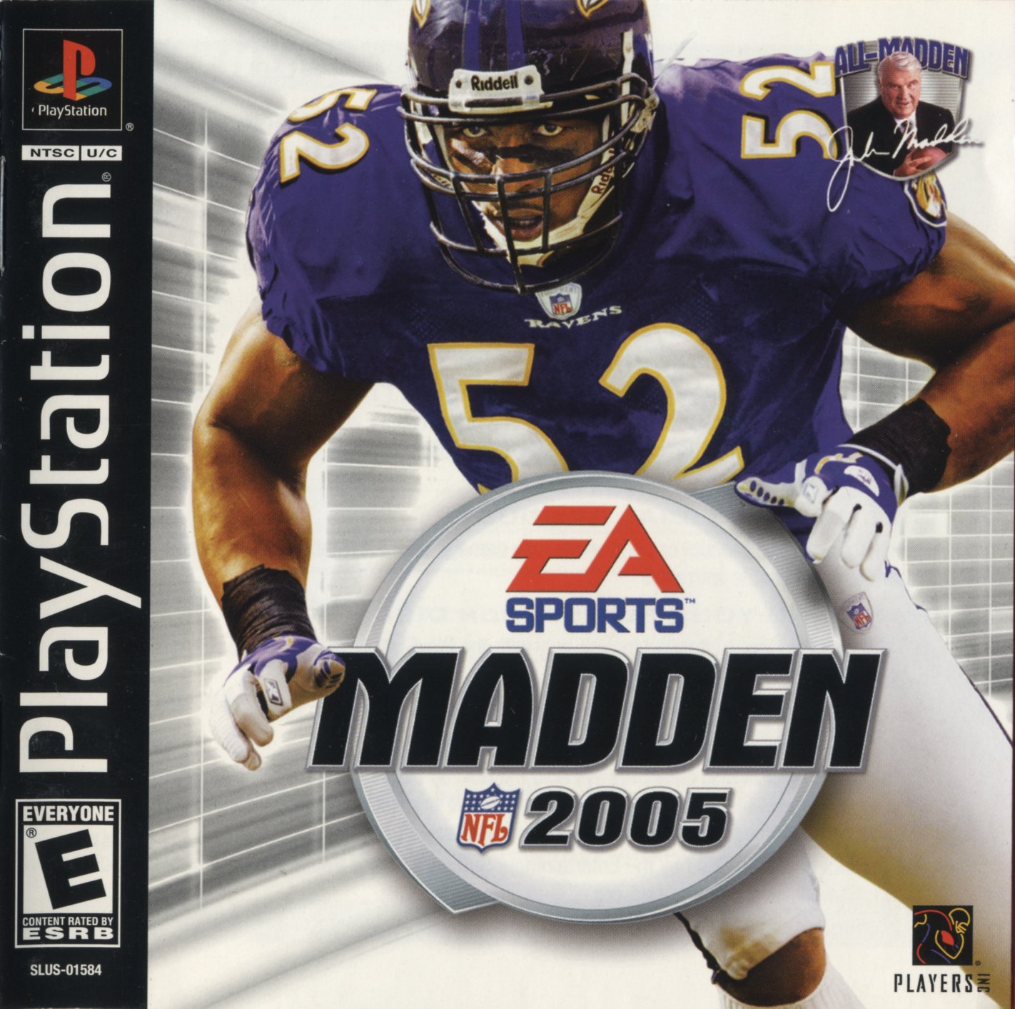 Portada de Madden 2005 · US