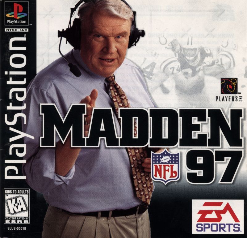 Portada de Madden 97 · US