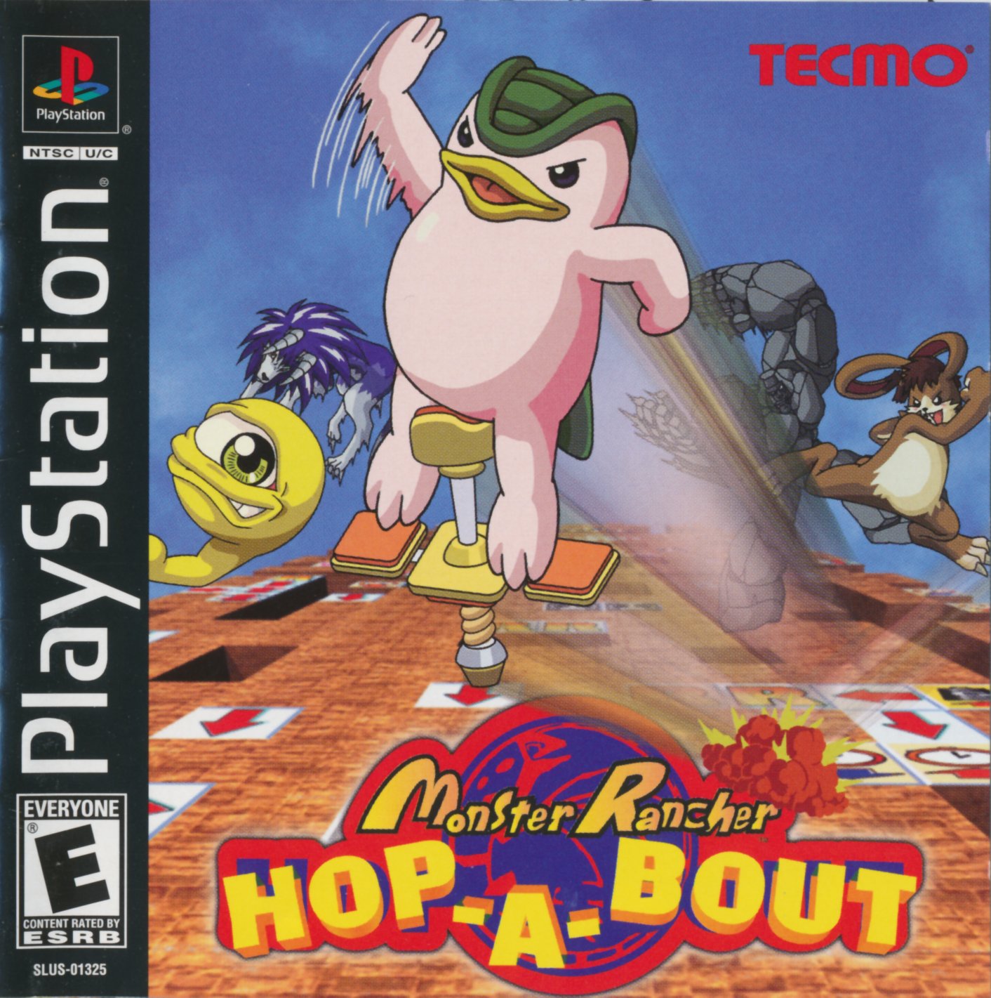 Portada de Monster Rancher Hop-A-Bout · US