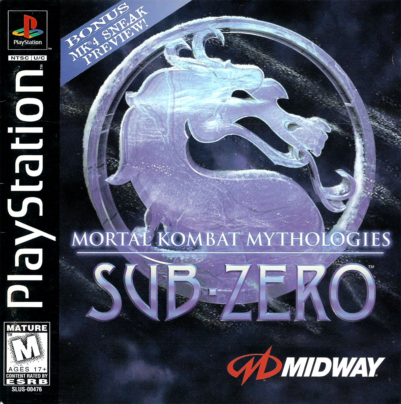 Portada de Mortal Kombat Mythologies: Sub-Zero · US