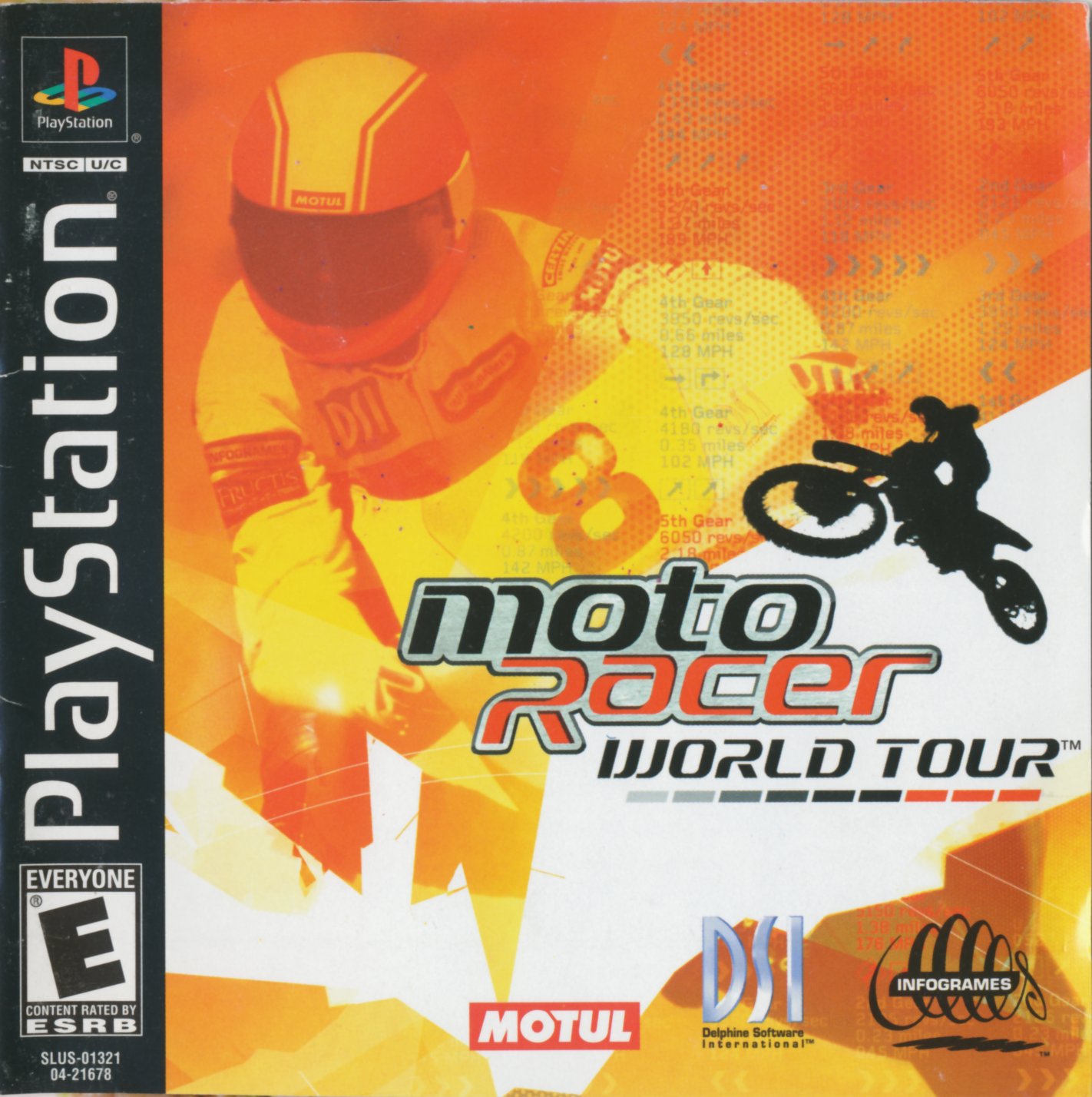 Portada de Moto Racer World Tour · US