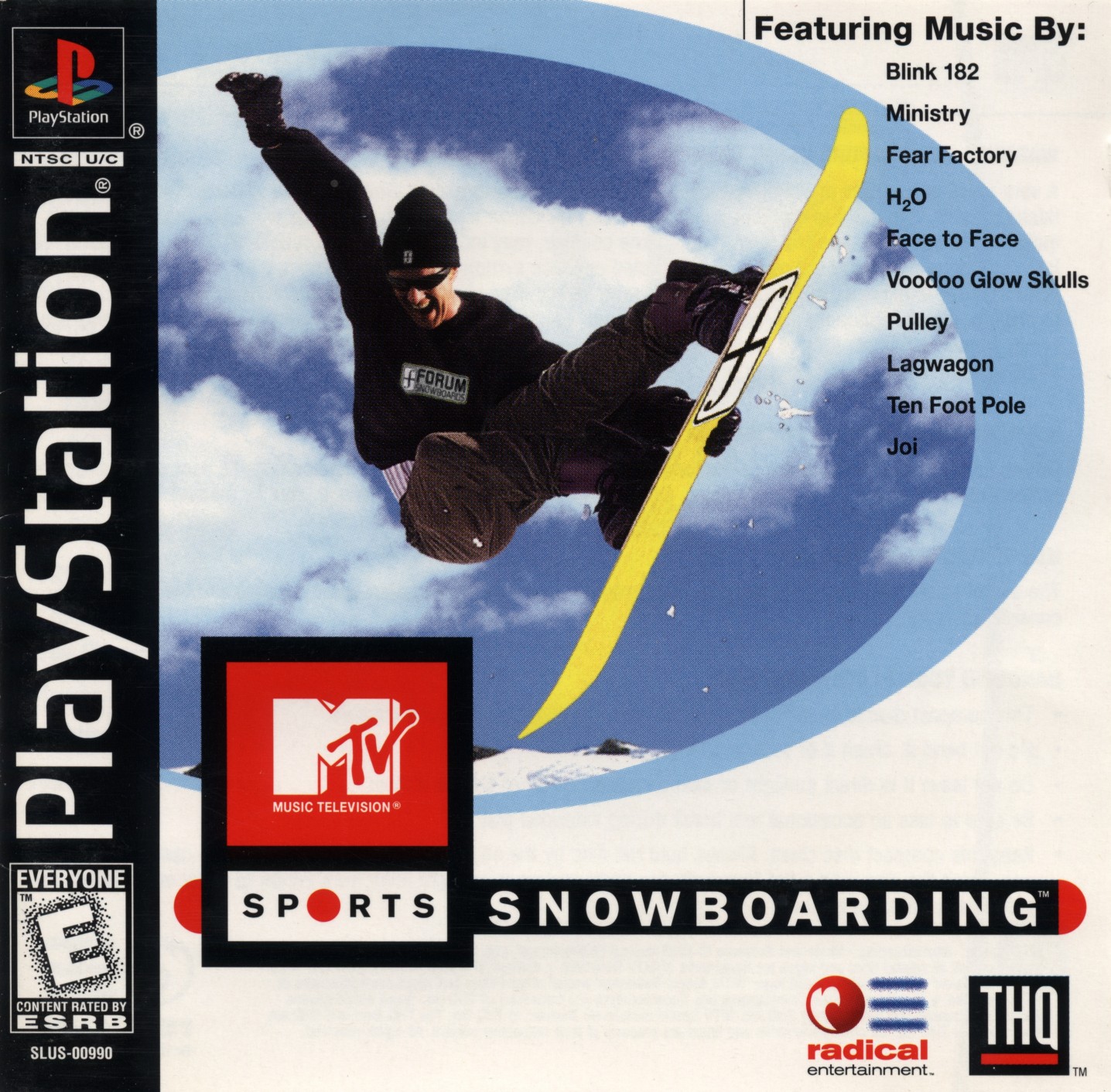 Portada de MTV Sports Snowboarding · US