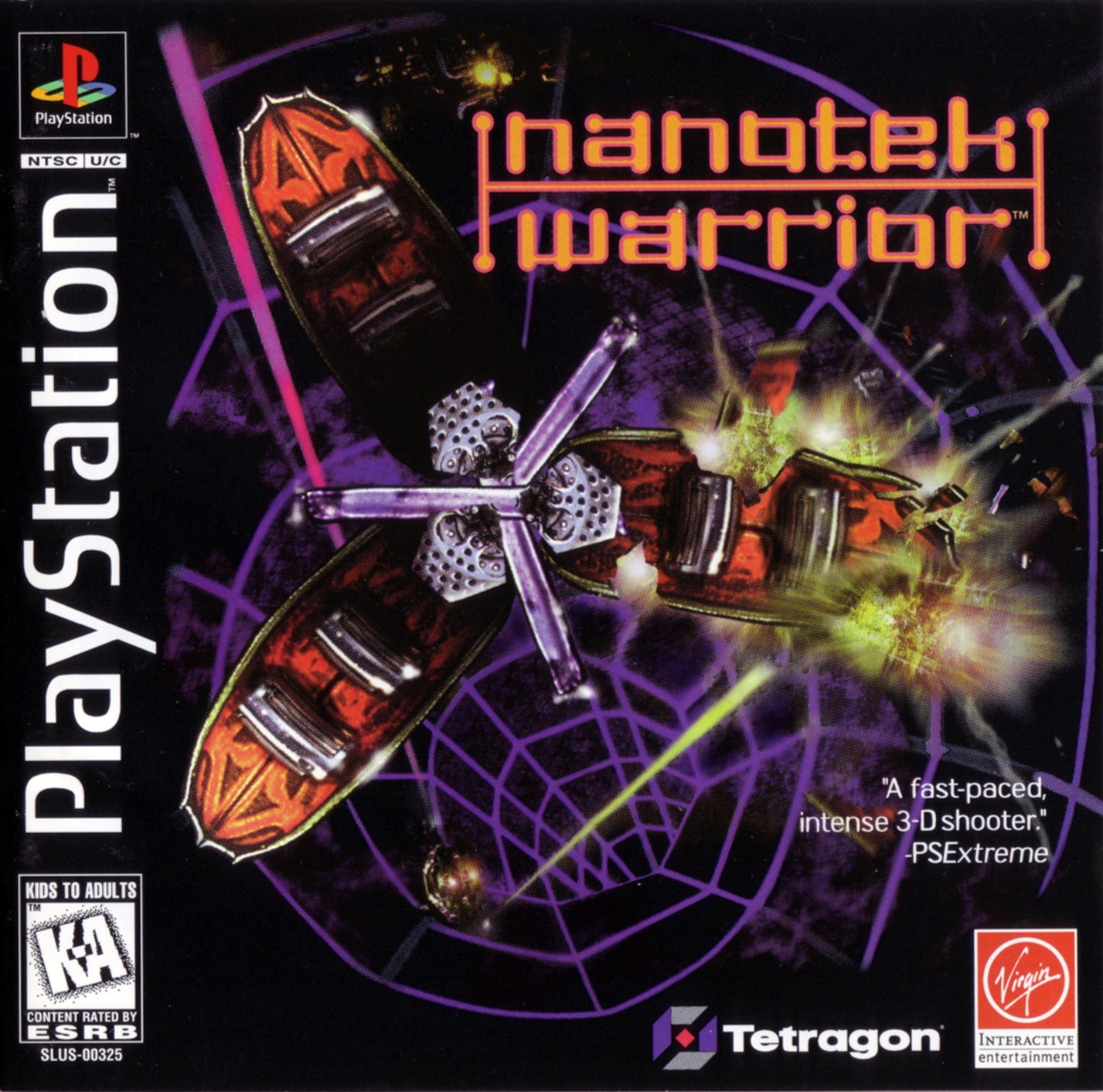 Portada de Nanotek Warrior · US
