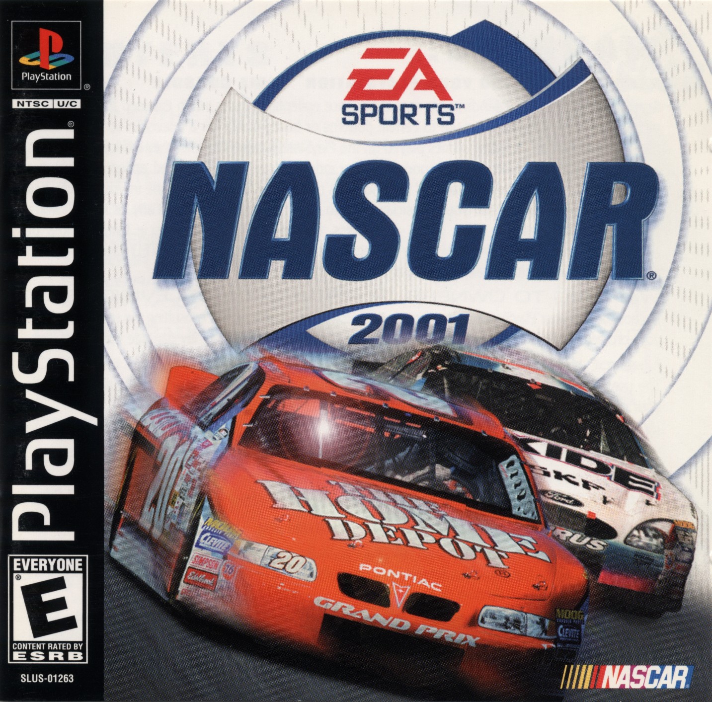Portada de NASCAR 2001 · US