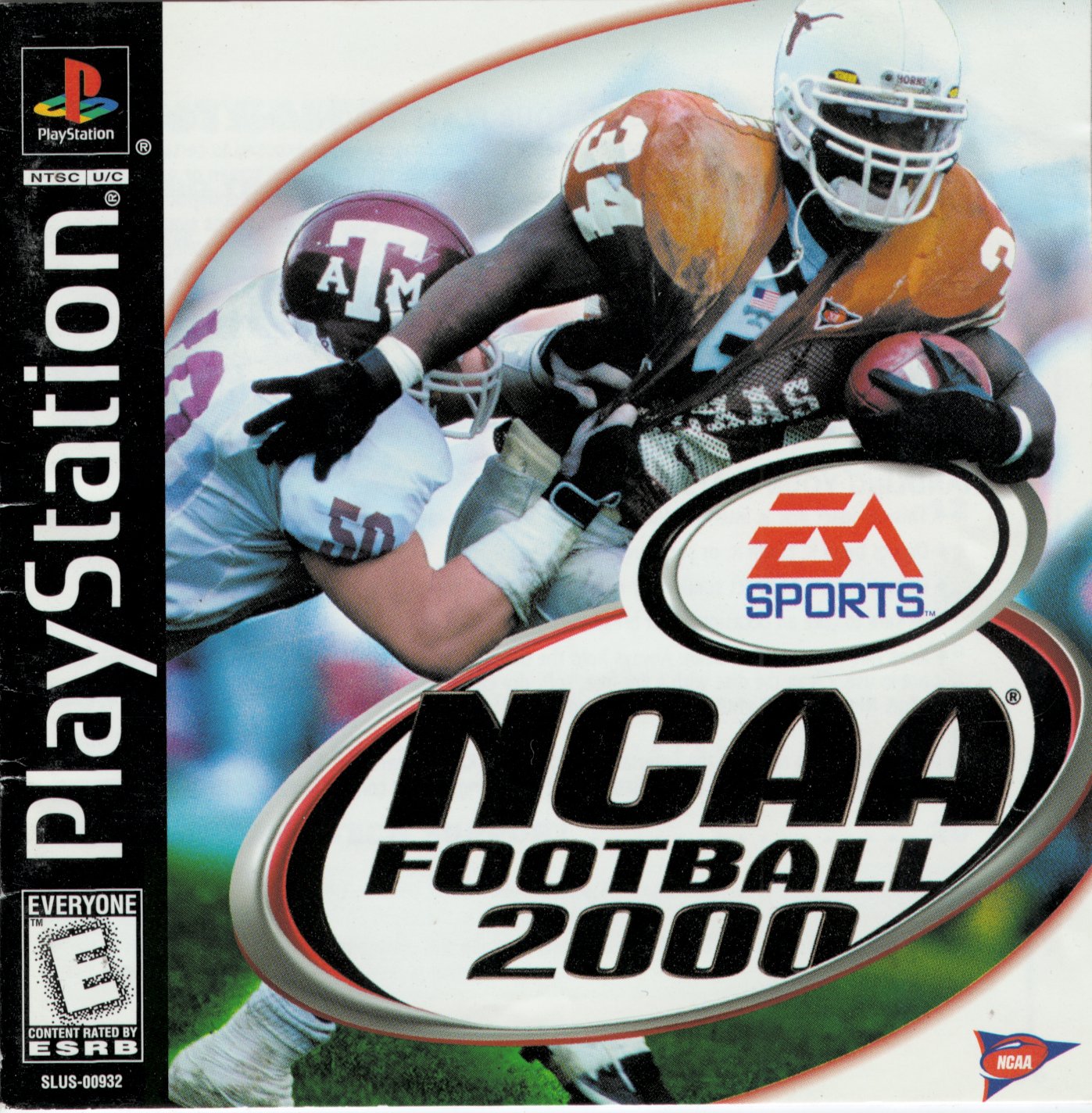 Portada de NCAA Football 2000 · US
