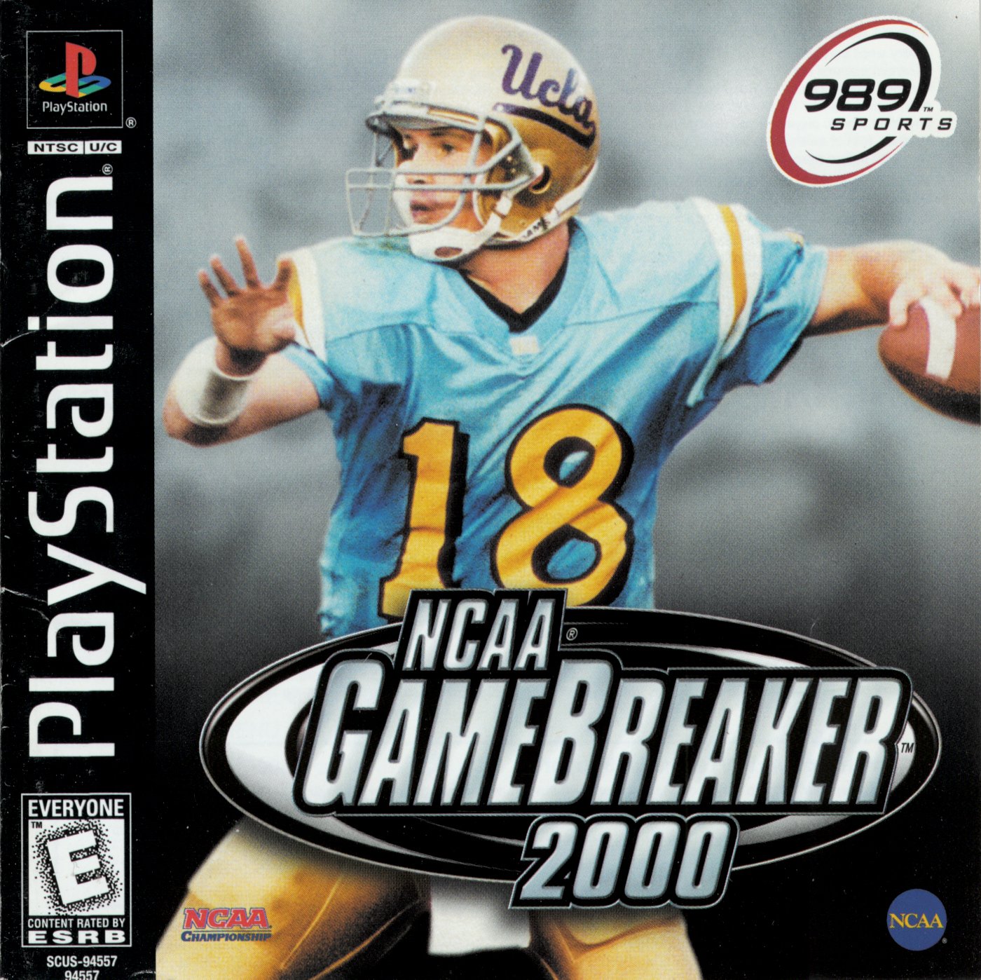 Portada de NCAA GameBreaker 2000 · US