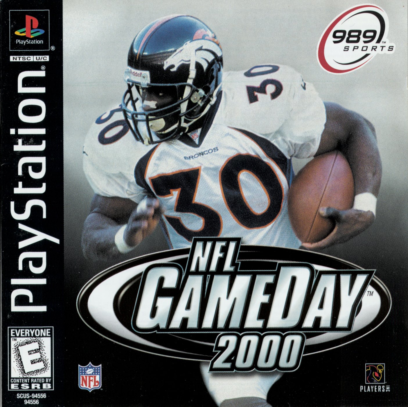 Portada de NFL GameDay 2000 · US