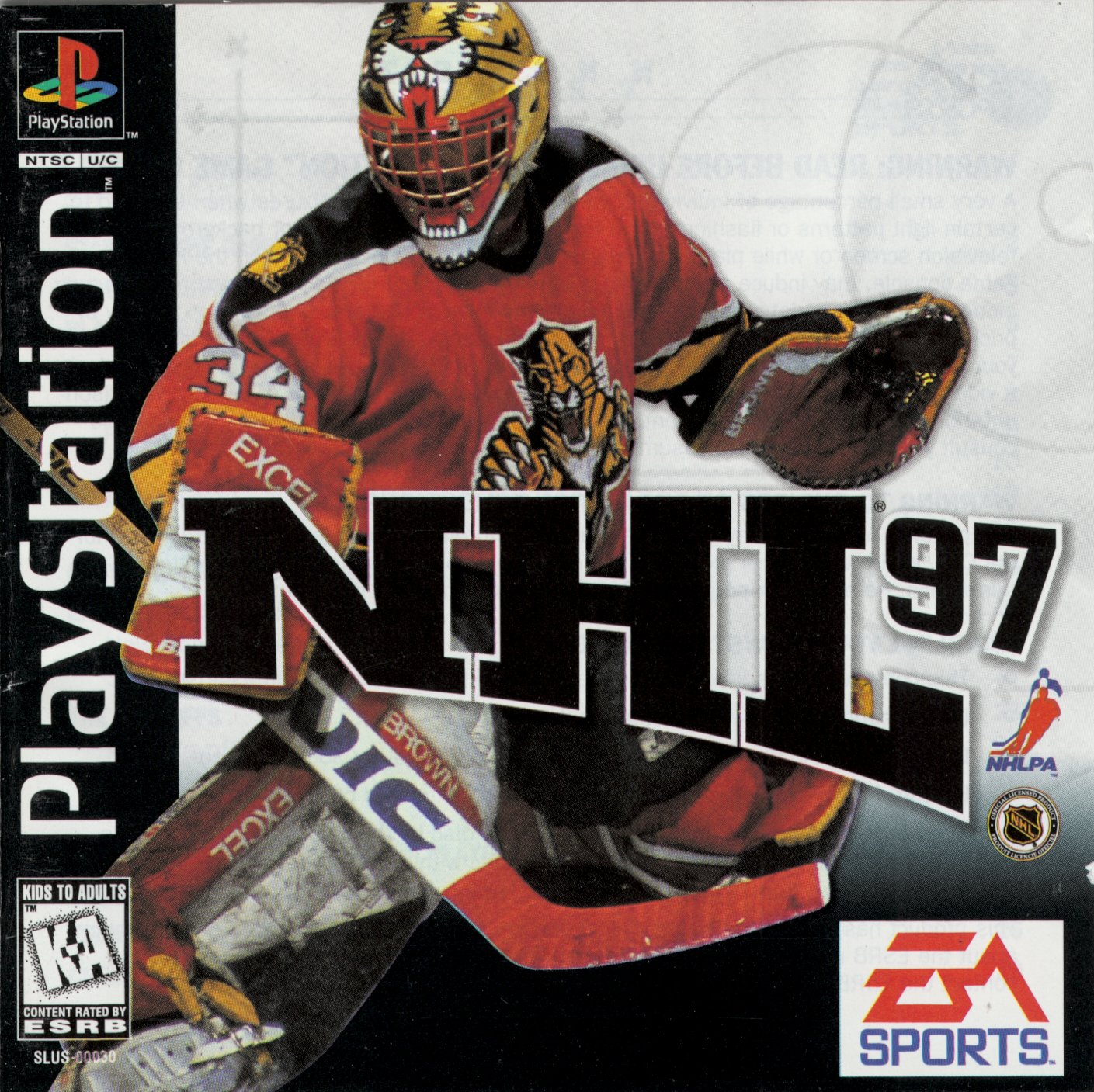 Portada de NHL 97 · US