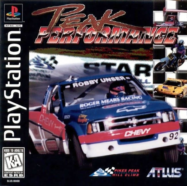 Portada de Peak Performance · US