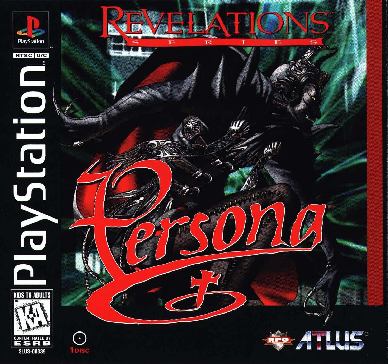Portada de Persona Revelations · NTSC USA