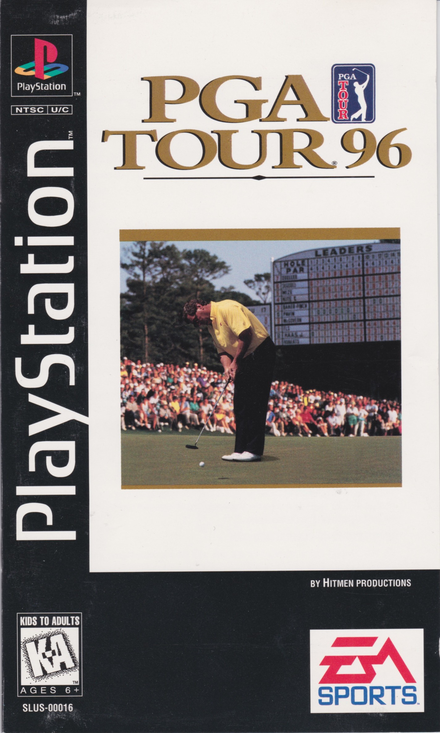 Portada de PGA Tour 96 · US