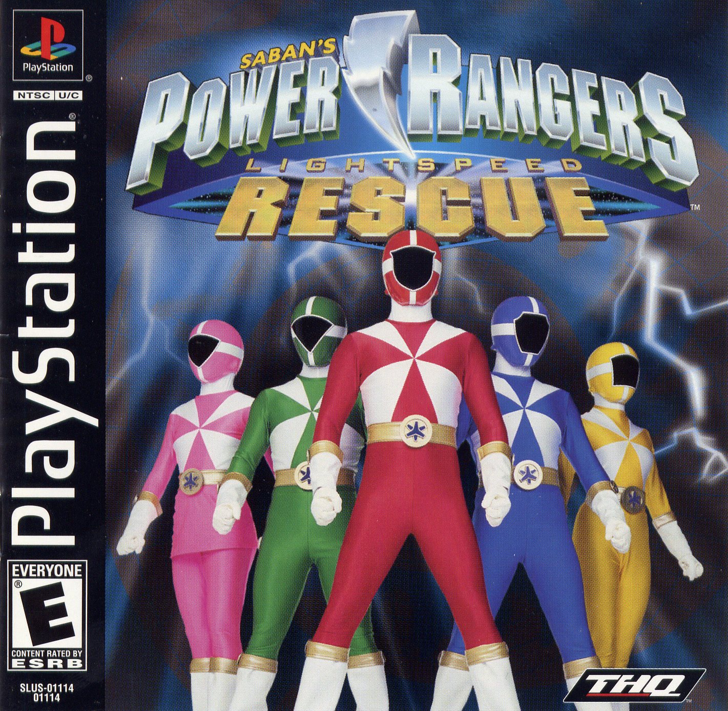 Portada de Power Rangers Lightspeed Rescue · US