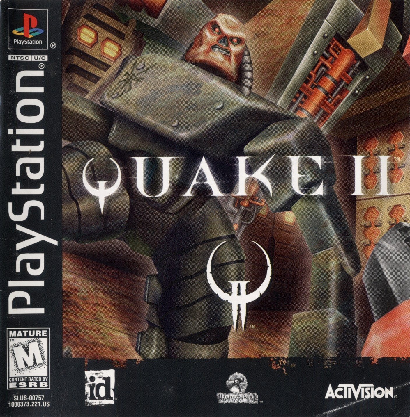 Portada de Quake II · US