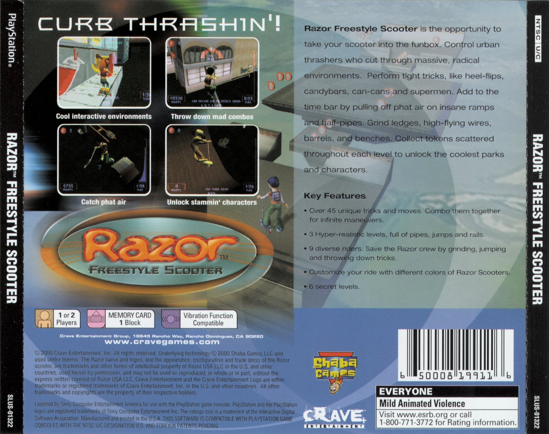 Contraportada de Razor Freestyle Scooter · US