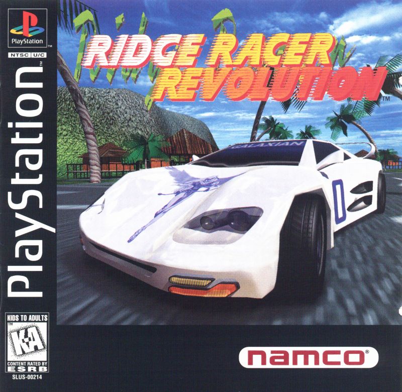 Portada de Ridge Racer Revolution · US