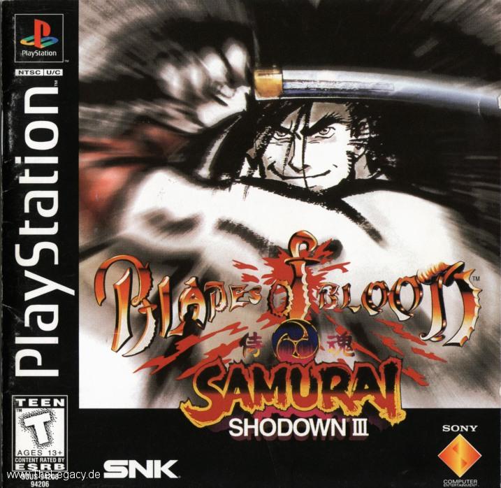 Portada de Samurai Shodown III - Blades of Blood · US
