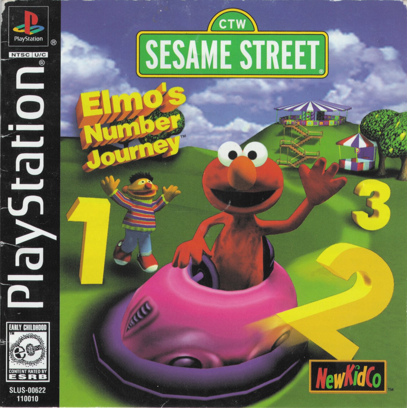 Portada de Sesame Street - Elmo's Number Journey · NTSC USA