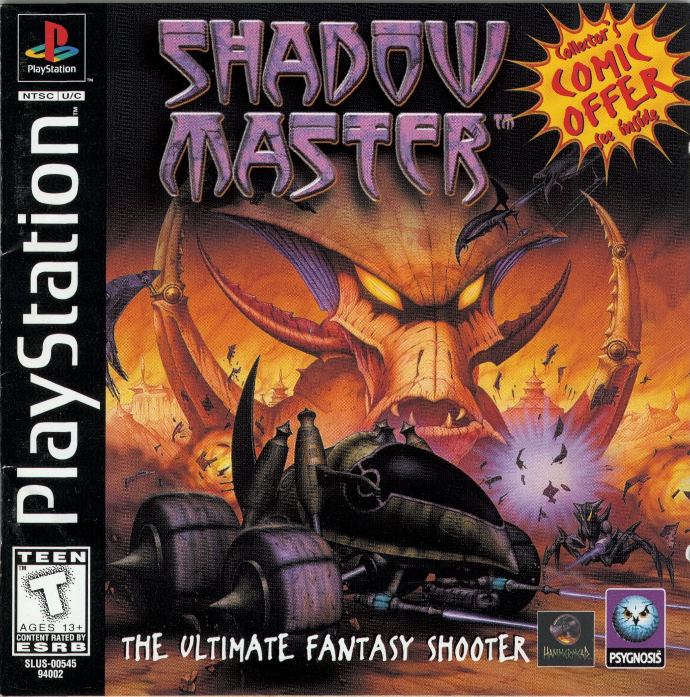 Portada de Shadow Master · US