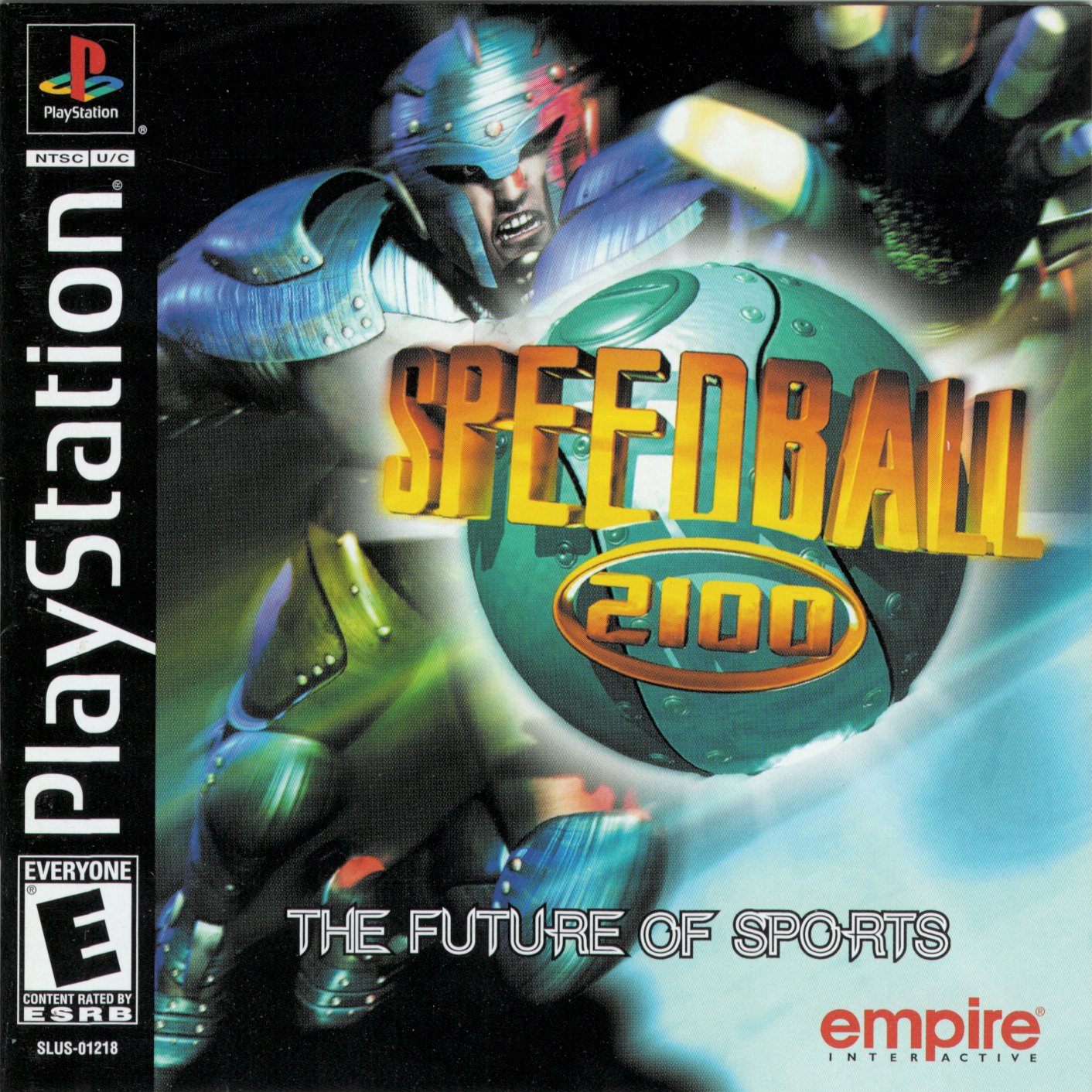 Portada de Speedball 2100 · US