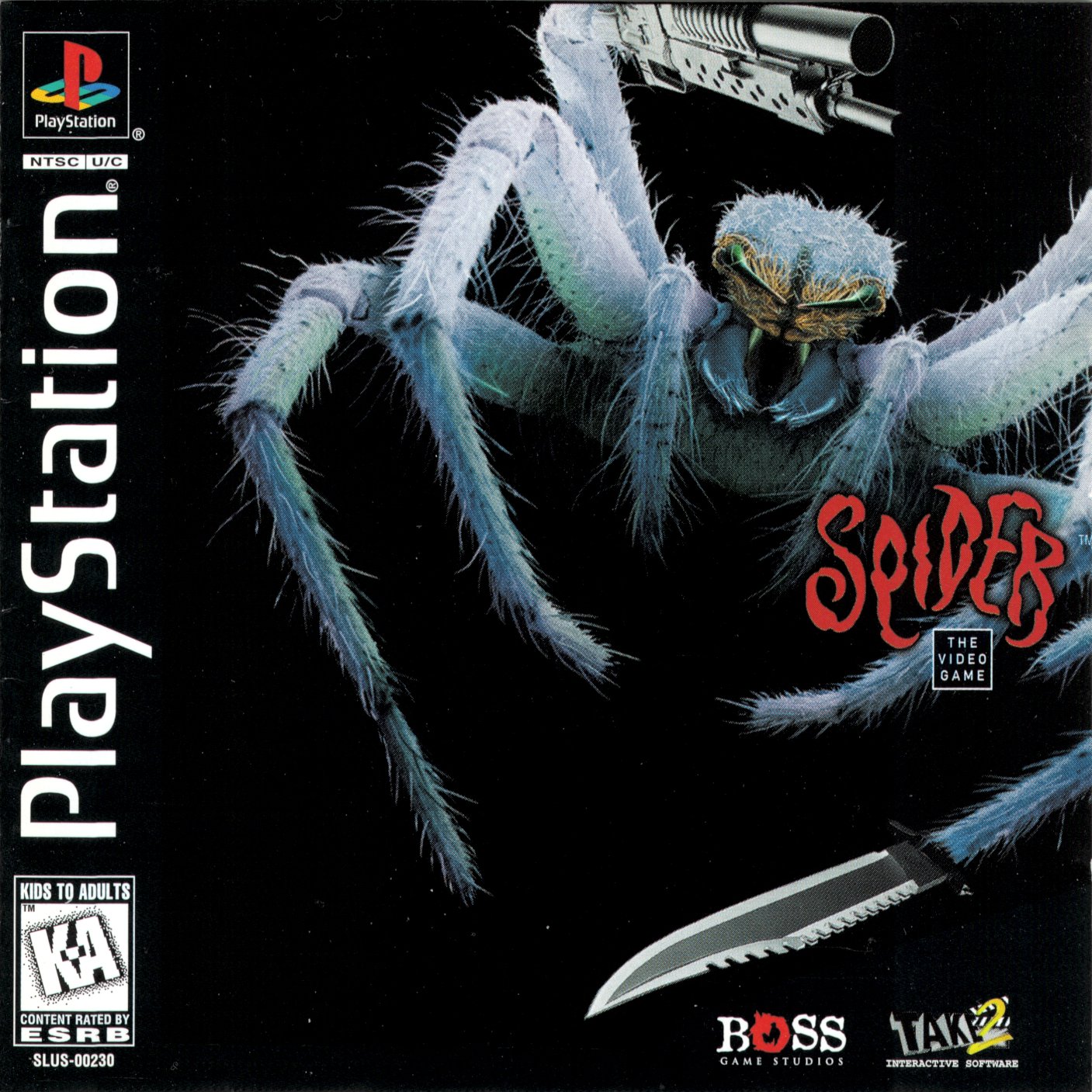 Portada de Spider The Video Game · NTSC USA