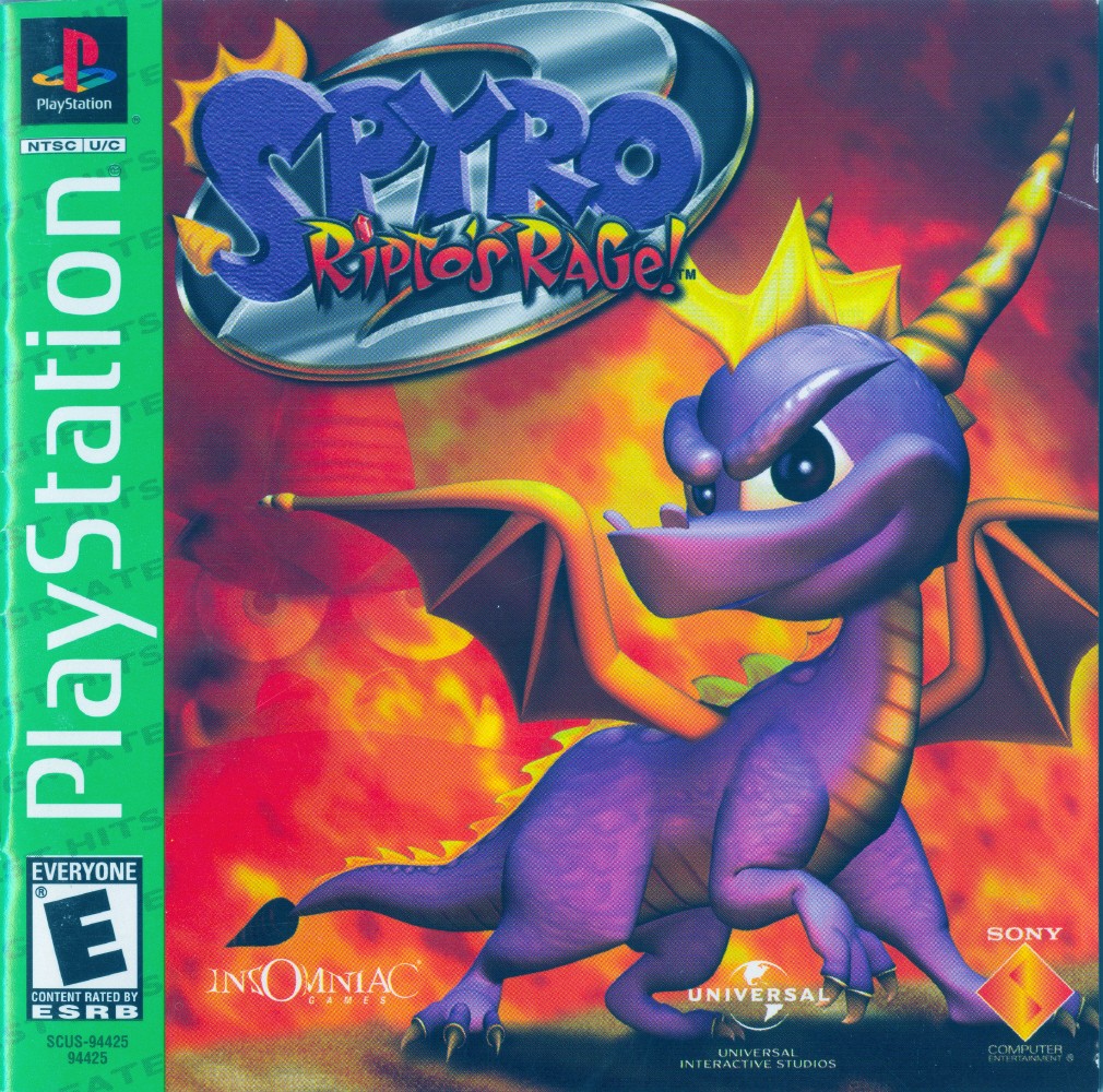 Portada · Greatest Hits de Spyro 2 - Ripto's Rage · US