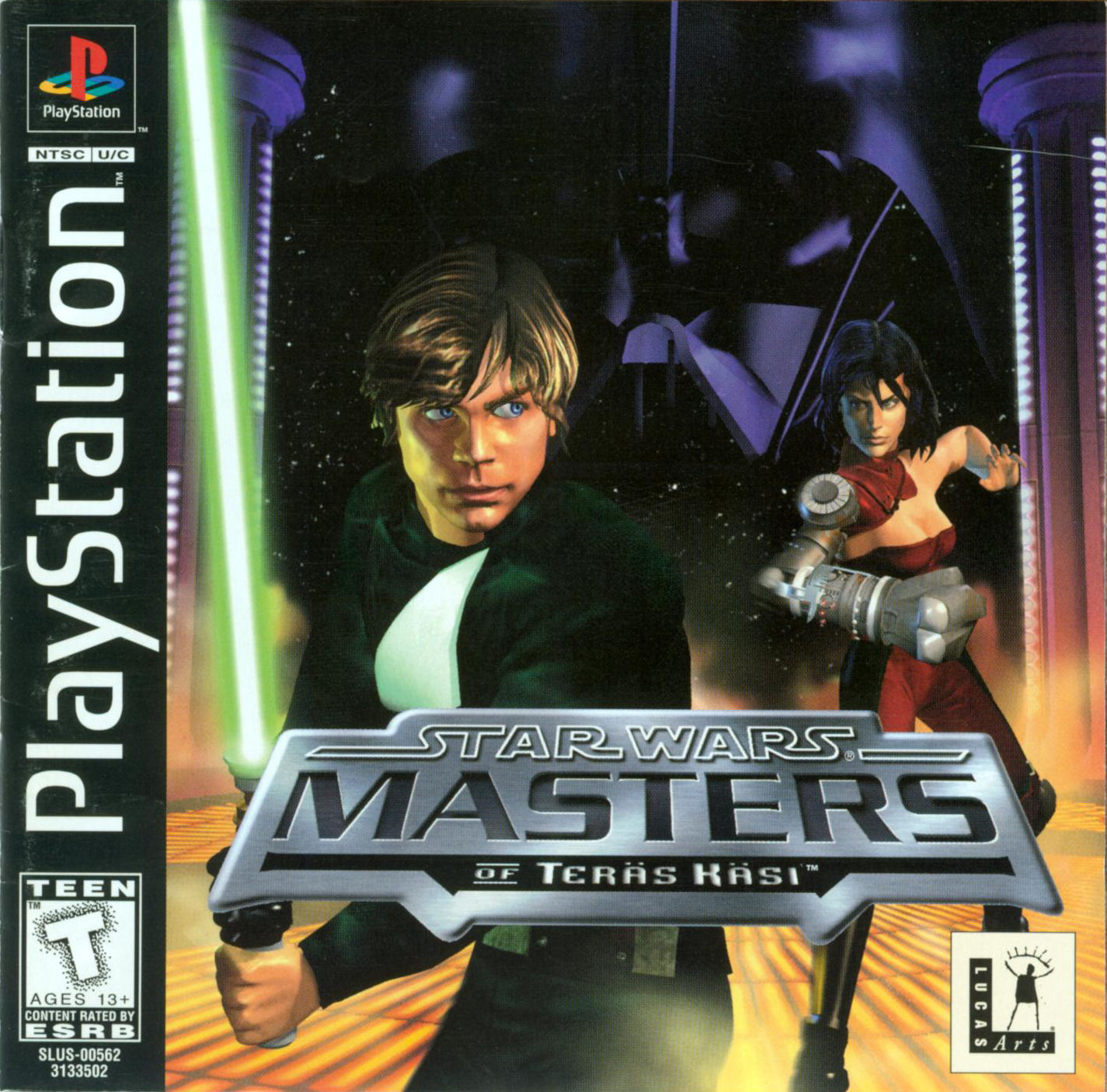 Portada de Star Wars Masters of Teras Kasi · US