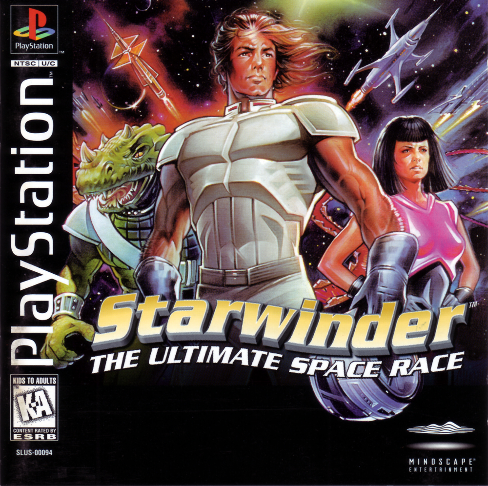 Portada de Starwinder the Ultimate Space Race · US